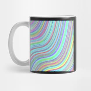 Colorful Swirl Graphic Print Happy Inspirational Design Home Decor, Vacation Beach Wear & Gifts Mug
